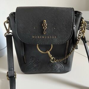Loungefly - Harry Potter Black Morsmordre Crossbody Bag Shoulder Purse RARE